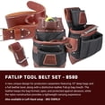 thumbnail image 2 of Set de bolsas para herramientas Occidental Leather FatLip Medium, 25 bolsillos, 2 of 6