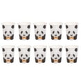 thumbnail image 2 of GUOOL 10Pcs Cute Panda Paper Cups Set Kids Birthday Wedding Party 10Pcs Paper Cups, 2 of 7