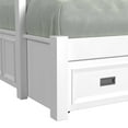 thumbnail image 4 of Picket House Furnishings Brooklyn Kids Twin Over Full Bunk with Staircase and Trundle 5PC Bedroom Set in White, 4 of 6