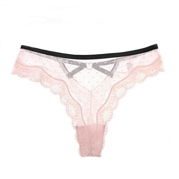 ESSSUT Underwear Womens Women Sexy Lace Underwear Lingerie Thongs Panties  Ladies Hollow Out Underwear Lingerie For Women L 
