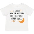 thumbnail image 3 of Inktastic I Love My Grandma to the Moon and Back Boys or Girls Toddler T-Shirt, 3 of 5