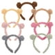 thumbnail image 4 of 7pcs encantadores maquillaje de lavado de felpa tome fotos diademas en forma de oreja para la oreja para decorar, 4 of 8