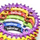 thumbnail image 5 of Juego de Bielas Greeniant Disco de Dientes 104BCD Ciclismo Morado 34T, 5 of 6