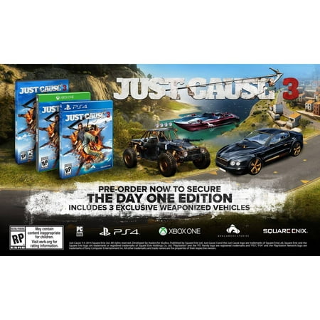Just Cause 3, Square Enix, PlayStation 4, [Physical], 662248915920
