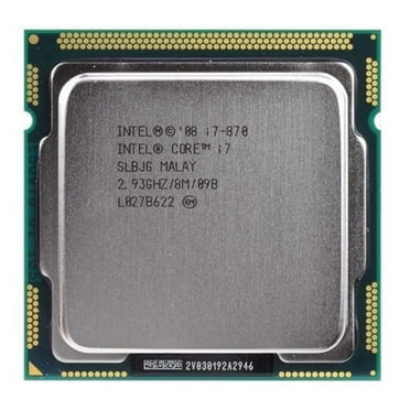 I7 870 2.93 GHz Quad- L3 8M Processor Socket 1156 CPU SLBJG 95W