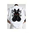 thumbnail image 3 of Men's Dark Rabbit Graphic T Shirt Gothic Streetwear Graffiti Urban Fashion Tee, 3 of 6