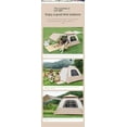thumbnail image 2 of GAMBE Outdoor Travel Camping Tent, Automatic Quick-open Tent, Portable Rain, Sun and Anti-mosquito, Double Door, 2 of 10