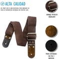 thumbnail image 3 of Strap, tahali, correa para guitarra o bajo. Kidam  Yute café, 3 of 3
