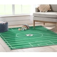 thumbnail image 4 of Well Woven Soccer Field Rug Playmat 3'3" x 5' Apollo Kids Collection, 4 of 4