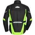 thumbnail image 2 of Tourmaster Transition Series 5 Mens Motorcycle Jacket Black/Hi-Vis 3XL-Tall, 2 of 2