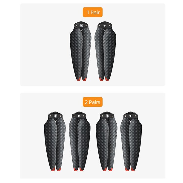 Hélice de fibra de carbono PENGJJMXG Para Air 3 8747f Pala de liberación rápida 4 piezas