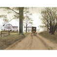 thumbnail image 3 of Jacobs, Billy 24x19 Black Modern Framed Museum Art Print Titled - Headin Home, 3 of 5