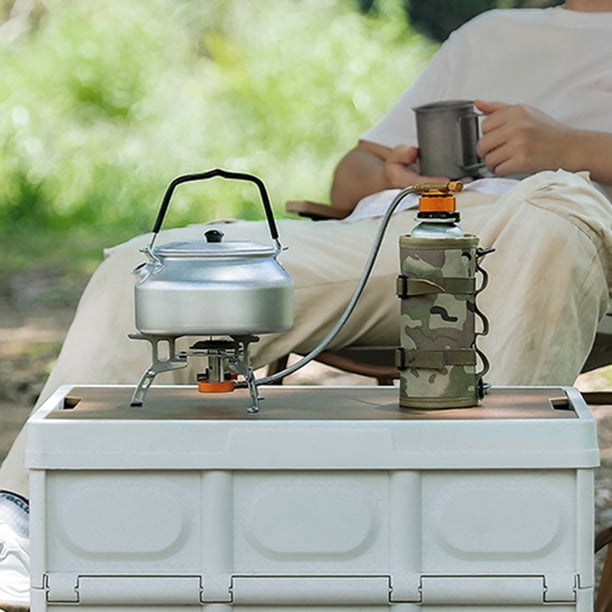 Adaptador de estufas de camping, conversión de conector de cocina, cabeza de tanque de Gas para Picnic Sywqhk Para Estrenar