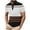Dark Gray, variant on Maean Men Striped Golf Shirts Collared Button Neck Short Sleeve Color Block Casual Tee Summer Tshirts