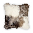 thumbnail image 3 of G.L.Bowron & Co. Ltd. The Mood Tigrado Spanish Sheepskin Patchwork Throw Pillow Multi-Color, 3 of 5