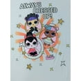 thumbnail image 2 of Girls White LOL Surprise! T-Shirt Glow In Dark Halloween Short Sleeve XS 4/5, 2 of 2