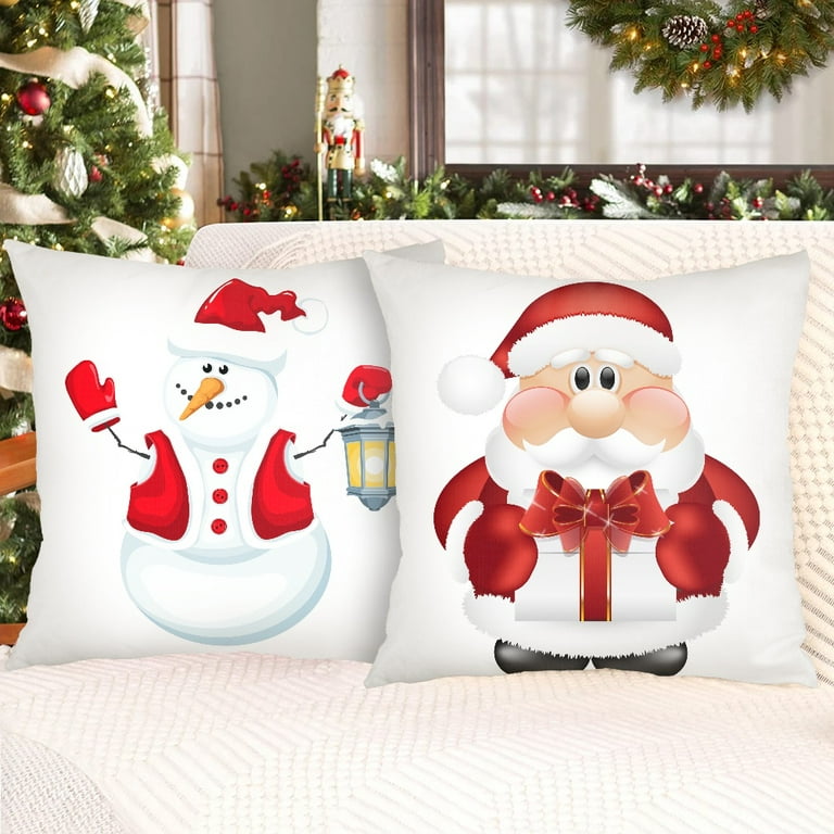 Walmart outdoor christmas clearance pillows