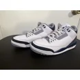 thumbnail image 4 of N I-K-E A i r-Jor-dan 3 Retro “Midnight Navy” White Cement Grey - Men’s Size 10.5M, 4 of 6