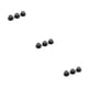thumbnail image 3 of Greeniant 3 Pieces Guitar Knobs Small Spare Volume Control Fitting Fittings Replacing Parts Music Tone Caps Part Knob Guitars Instrument Type1 NO1, 3 of 6