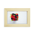thumbnail image 1 of Templado frutos rojos foto foto Escritorio de madera Arte Pintura 5x7 pulgadas marco de foto foto, 1 of 4