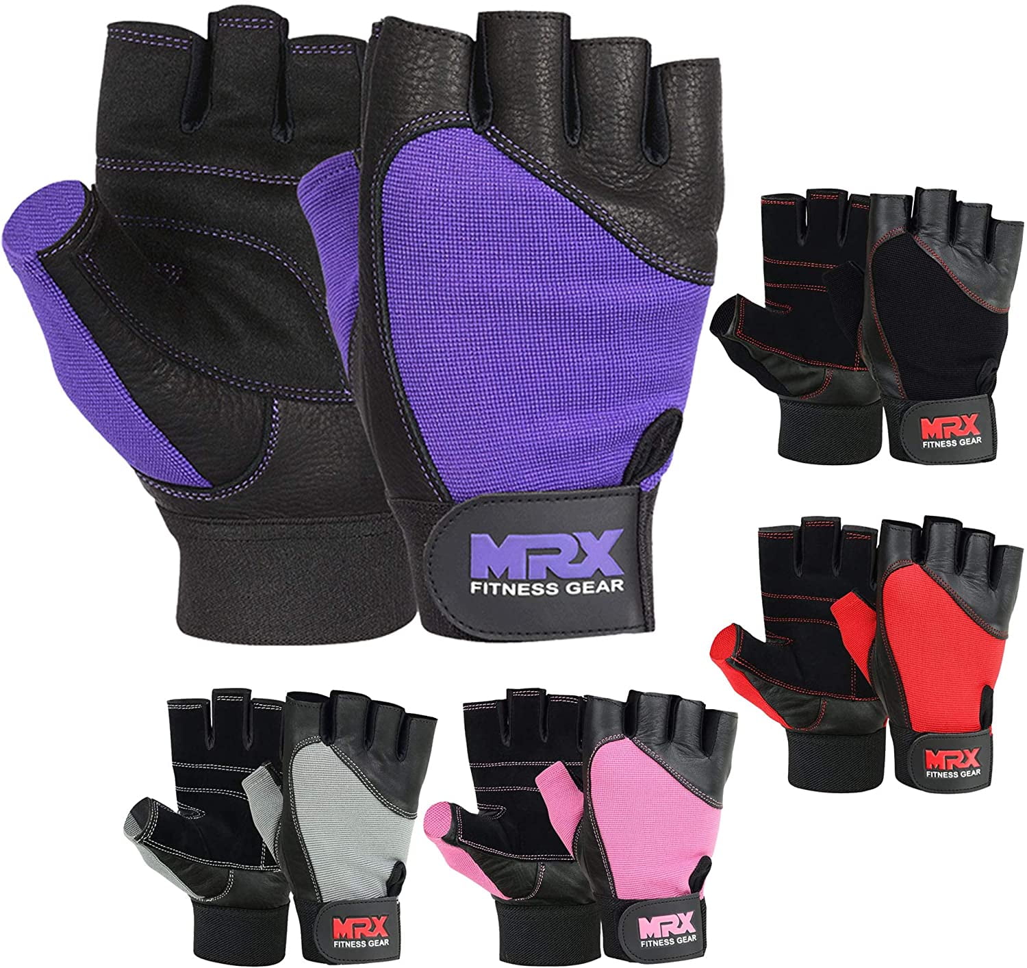 GYM FITNESS GLOVES WOMEN WEIGHT LIFTING BODYBUILDING TRAINING WORKOUT