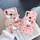 thumbnail image 5 of Funda de teléfono para Huawei Y6, Y7, Y9, 2019, Y8p, chica, anticaída, dibujos animados, Cinnamoroll, Kuromi, Hello Kitty, funda trasera de silicona suave, 5 of 5