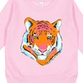 thumbnail image 3 of Inktastic Tiger Head Toddler Sweatshirt, 3 of 4