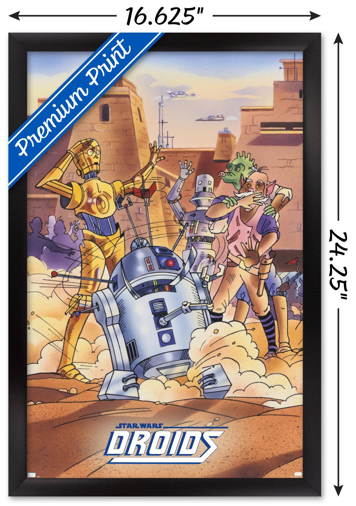 Star Wars: Droids - Malfunction Wall Poster, 14.725" x 22.375", Framed