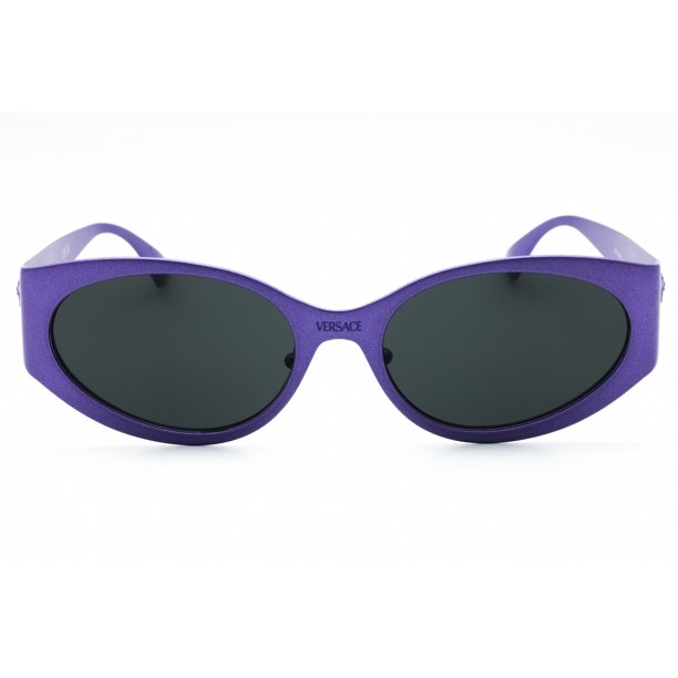 Versace VE2263-150287 Purple Metal Oval Sunglasses Versace Purple Oval Sunglasses for Women for sale | eBay main image 4