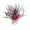 C, variant on Mini Christmas Tree Decoration – 11.8 in Desktop Plastic Pine Tree with Ornaments & Bow Base – Tabletop Holiday Décor for Living Room, Bedroom, or Office