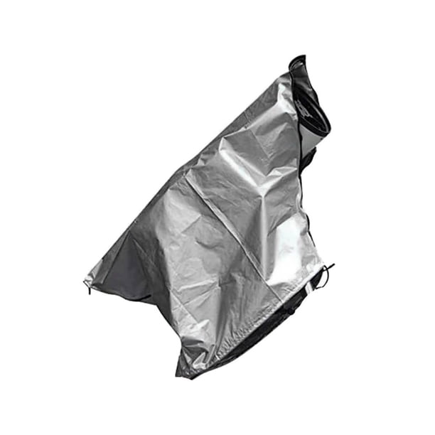Methold Cubierta antipolvo para telescopio astronómico, cubiertas a prueba de lluvia, protección contra daños por luz antirocío, parasol de Accesorios para fotos plata 100*75 CM