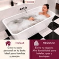 thumbnail image 4 of Tina Baño Fibra Vidrio Premium Bañera Lujo Rectangular 280l 172x77x62 Cm, 4 of 8