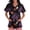 Gray, variant on Clossjun Halloween Scrub Tops Women Plus Size V Neck Ghost Print Scrub Uniforms Stretchy Medical Nursing Top with Pocket