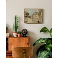 thumbnail image 3 of Drsoum French Town Vintage Wall Art Classic Wall Prints Bathroom Hallways Office Decor - 8x10in Nature Framed, 3 of 6