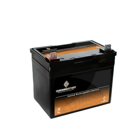 Chrome Battery 12V 35AH Group U1 Deep Cycle Sealed (Best Deep Cycle Battery For Camping)