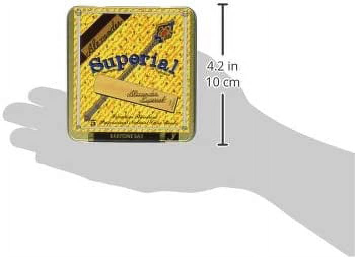 Alexander Reeds Superial Baritone Saxophone Reeds Strength 3