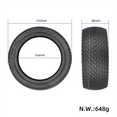 thumbnail image 2 of 10x3.0-6.5 Vacuum Tire for NinebotMaxG30 10 Inch Electric Scooter 60/70-6.5 Road, 2 of 8