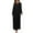 Black, variant on Abaya Dress for Women Women's New Muslim Long Sleeve Laydown Round Neck Dress Dresses for Women 2024 Summer Dresses for Women 2024 Womens Dresses Black XL(Hot)