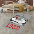 thumbnail image 5 of LaModaHome Non-Slip Rug Sneaker Room Decor Street Fashion Sneaker Rug Washable Mat Child Stain Resistant Living Room Kitchen Carpet - Size: 6,6X2,6ft(200X80cm), 5 of 5