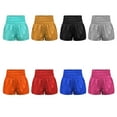 thumbnail image 3 of New Short Pants for woman Solid Color Fashion Sports Shorts Casual Home Commuter Women's Pants, 3 of 6