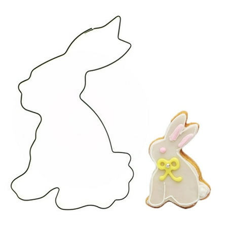 

Good-Life 1PC Rabbit Shape Biscuit Mold Cake Mold Stainless Cutter Cake Cupcake Baking Tool