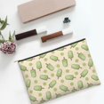 thumbnail image 6 of Susaid Kiwi Ice Cream Print Makeup Mini Bags for Women Multi Color Cosmetics Bag Travel Toiletry Bag Pencil Pouch Blank Makeup Bags with Zipper, 6 of 7