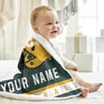 thumbnail image 6 of Green Bay Custom Throw Blanket 30 * 40, Throw Blankets Printed with Any Name and Number for Men Women, Personalized Football Gifts for Fans, 6 of 6