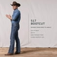 thumbnail image 3 of Levi's Men's 517 Boot Cut Jean, Medium Stonewash, 29x30, 3 of 4