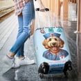 thumbnail image 3 of Just a Certified Nursing Assistant Cna Who Loves Her Goldendoodle Travel Luggage Cover Doodle Dog Lover Gifts Idea Suitcase Dust Protective Decor - 00003, 3 of 5