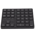 thumbnail image 3 of Teclado numérico inalámbrico de 35 teclas, diseño ergonómico inalámbrico de 2,4 G, silencioso, de rebote rápido, para juegos de una mano en casa., 3 of 14