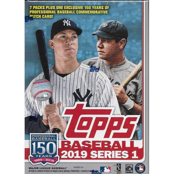 Caja Relic de Tarjetas Topps 2019 Serie 1 de Béisbol