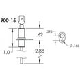 thumbnail image 3 of Duralight Furnace Flame Sensor Replacement For York Coleman Evcon Luxaire S1-02527773700, 3 of 3