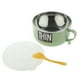 thumbnail image 4 of Cuenco de acero inoxidable de 900 ml con juego de s, taza de fideos instantáneos con tapa a prueba de , regalo Verde Soledad Tazón de fideos, 4 of 9
