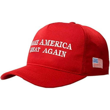 1PC MAGA Hat Make America Great Again Donald Trump Slogan with USA Flag Cap Adjustable 2024